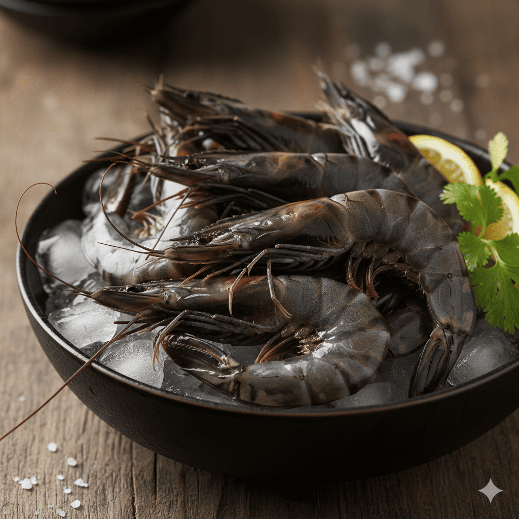 Креветка черная тигровая